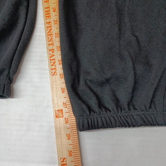 Reebok Women's Fleece Cargo Sweatpants Size 3XL Black Tapered Pull On - Picture 4 of 9